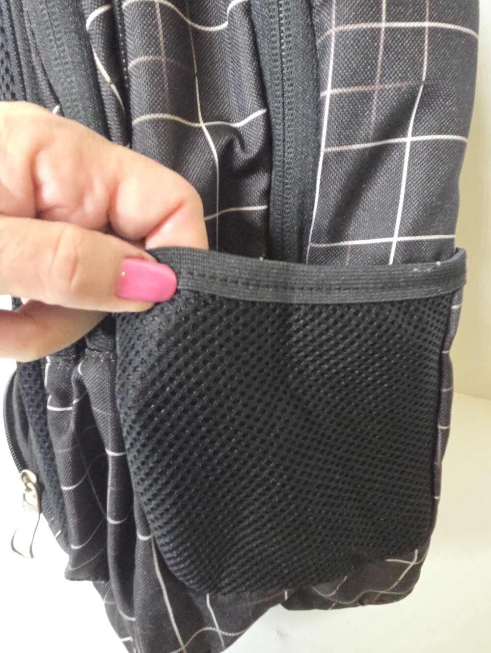 OGIO Bullion Black Grid Pattern Backpack - Picture 8 of 12